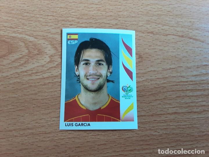 Football Stickers: CROMO FUTBOL MUNDIAL 2006 EDITORIAL PANINI 544.LUIS GARCIA-ESPA&Ntilde;A-NUNCA PEGADO