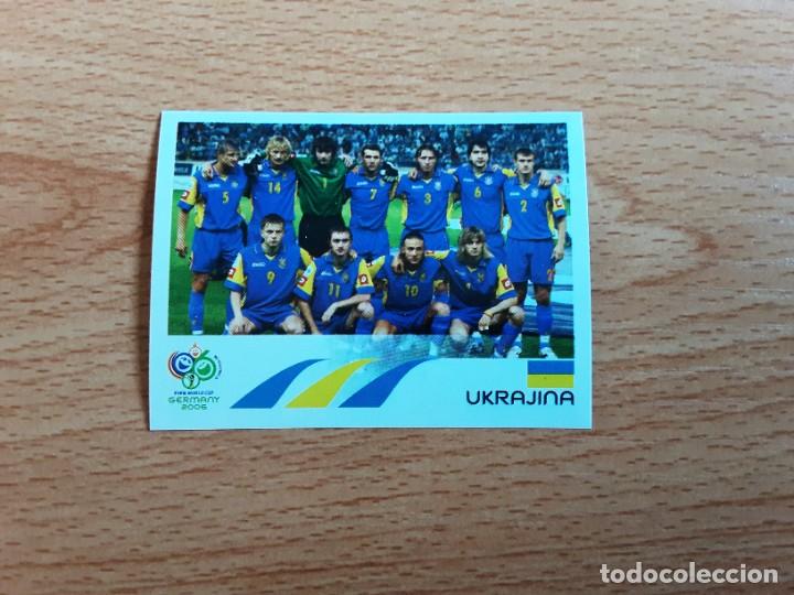 Cromos de Futebol: CROMO FUTBOL MUNDIAL 2006 EDITORIAL PANINI 549.ALINEACION-UCRANIA-NUNCA PEGADO