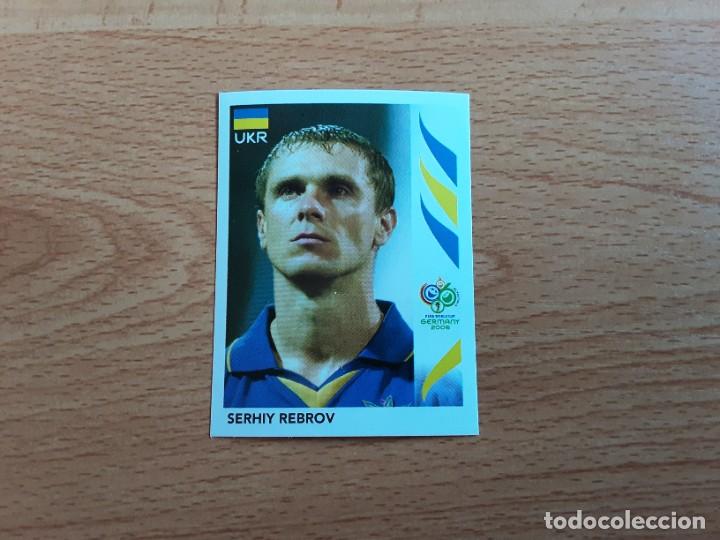 Cartes &agrave; collectionner de Football: CROMO FUTBOL MUNDIAL 2006 EDITORIAL PANINI 563.REBROV-UCRANIA-NUNCA PEGADO