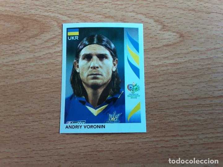 Cromos de f&uacute;tbol: CROMO FUTBOL MUNDIAL 2006 EDITORIAL PANINI 567.VORONIN-UCRANIA-NUNCA PEGADO