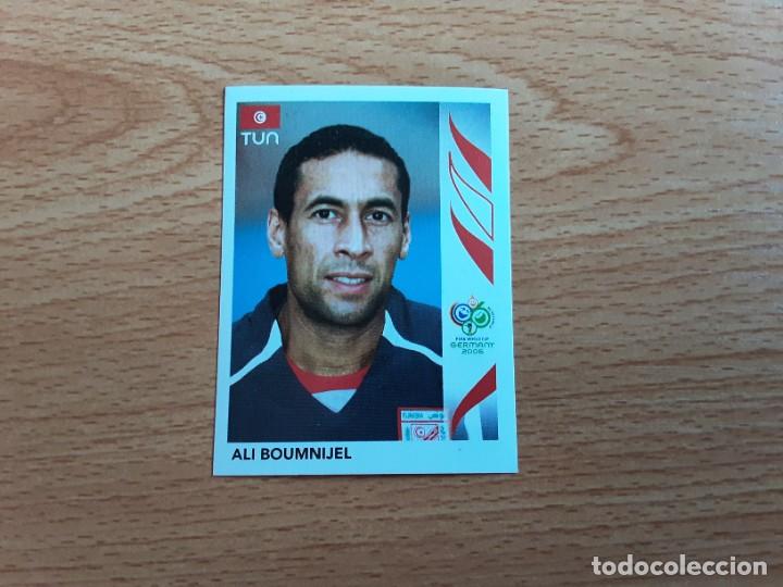 Cartes &agrave; collectionner de Football: CROMO FUTBOL MUNDIAL 2006 EDITORIAL PANINI 570.BOUMNIJEL-TUNEZ-NUNCA PEGADO