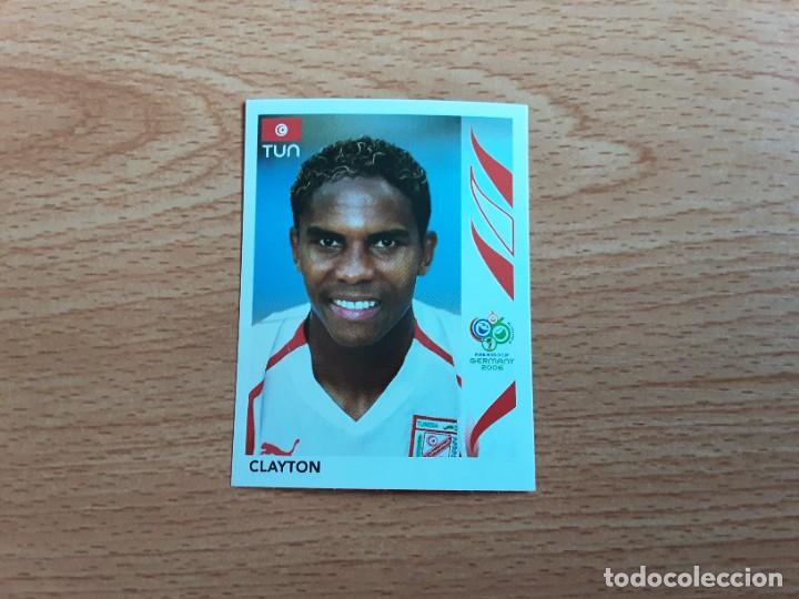 Cartes &agrave; collectionner de Football: CROMO FUTBOL MUNDIAL 2006 EDITORIAL PANINI 571.CLAYTON-TUNEZ-NUNCA PEGADO