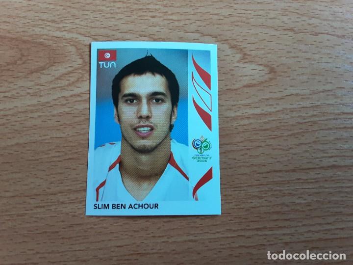 Cartes &agrave; collectionner de Football: CROMO FUTBOL MUNDIAL 2006 EDITORIAL PANINI 577.ACHOUR-TUNEZ-NUNCA PEGADO