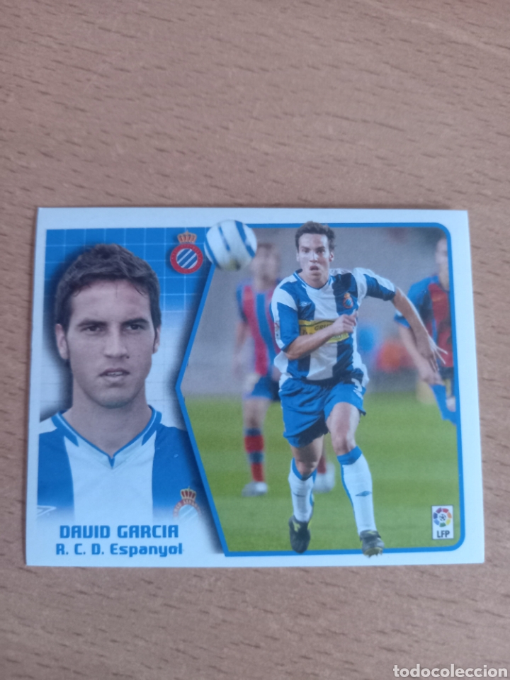 Figurine di Calcio: David Garc&iacute;a Espanyol liga 2005 2006 05 06 ediciones este