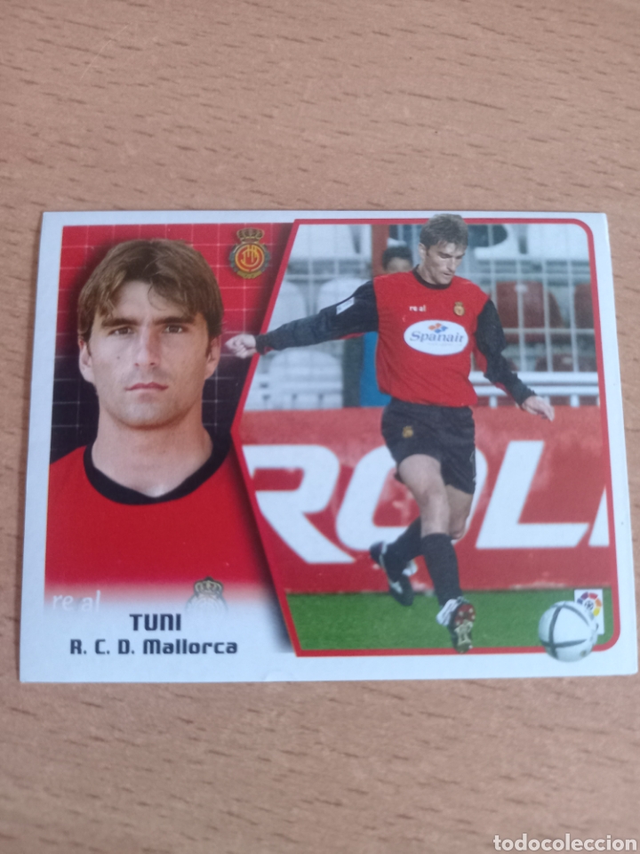 Fu&szlig;ball-Sticker: Tuni Mallorca liga 2005 2006 05 06 ediciones este