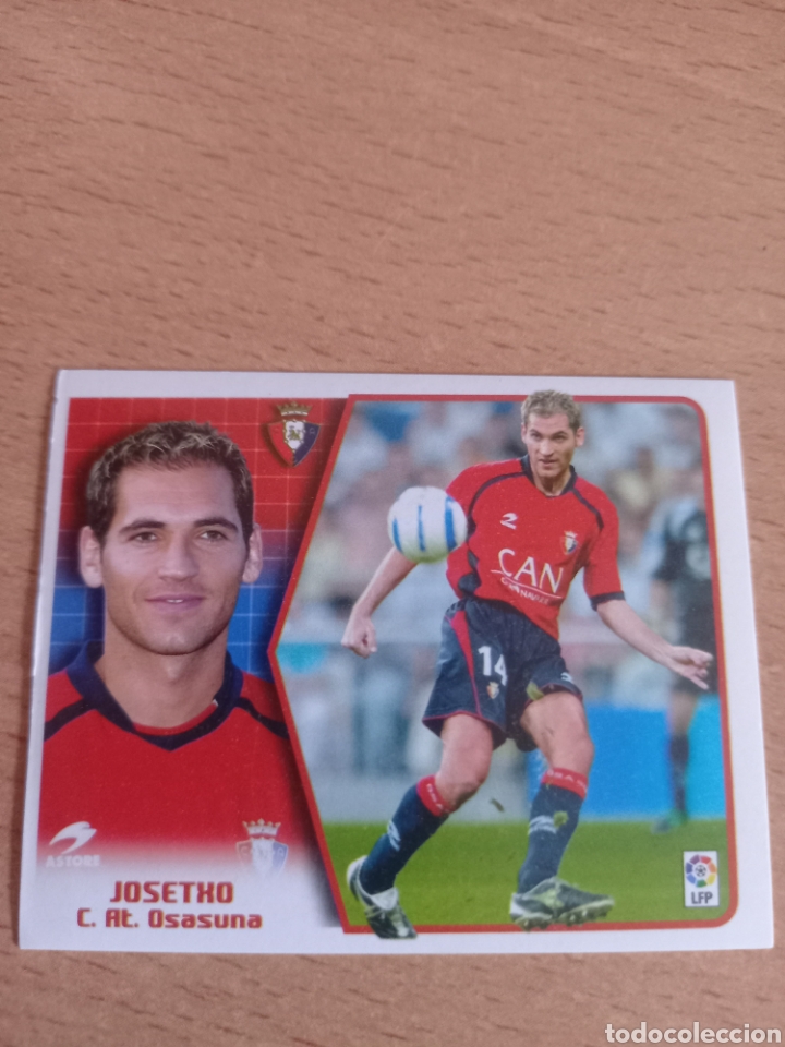 Fu&szlig;ball-Sticker: Josetxo Osasuna liga 2005 2006 05 06 ediciones este