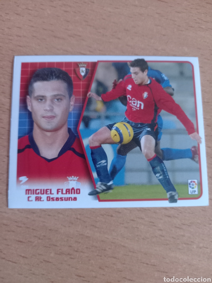 Figurine di Calcio: Miguel Fla&ntilde;o Osasuna liga 2005 2006 05 06 ediciones este