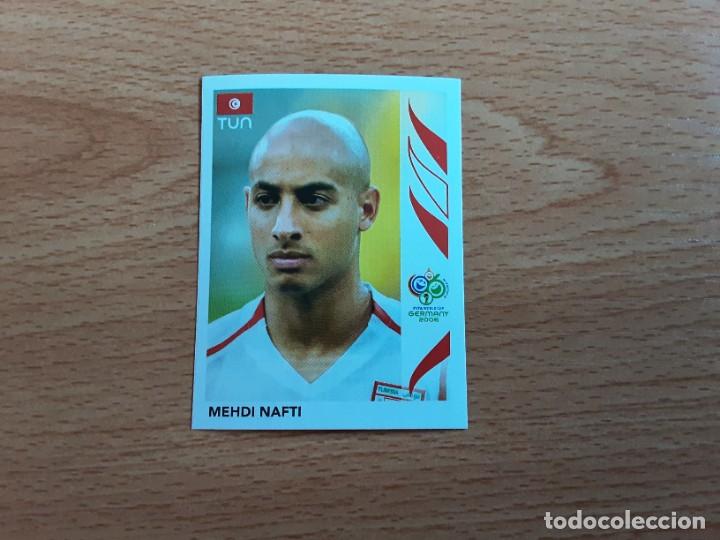 Cartes &agrave; collectionner de Football: CROMO FUTBOL MUNDIAL 2006 EDITORIAL PANINI 582.NAFTI-TUNEZ-NUNCA PEGADO