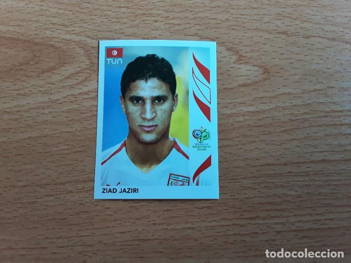 Cartes &agrave; collectionner de Football: CROMO FUTBOL MUNDIAL 2006 EDITORIAL PANINI 584.JAZIRI-TUNEZ-NUNCA PEGADO