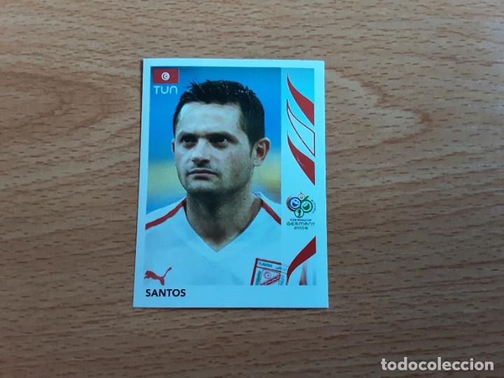 Cromos de F&uacute;tbol: CROMO FUTBOL MUNDIAL 2006 EDITORIAL PANINI 586.SANTOS-TUNEZ-NUNCA PEGADO
