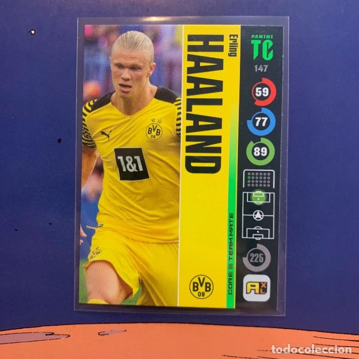 Figurine di Calcio: HAALAND 140 - BORUSSIA DORTMUND BVB - PANINI ADRENALYN XL TOP CLASS - TRADING CARDS - NUEVO