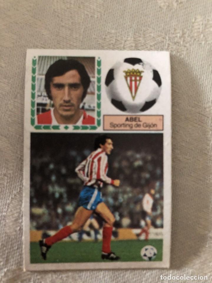 Cromos de f&uacute;tbol: ABEL SPORTING GIJ&Oacute;N CROMO EDICIONES ESTE 83 84 - Foto 1