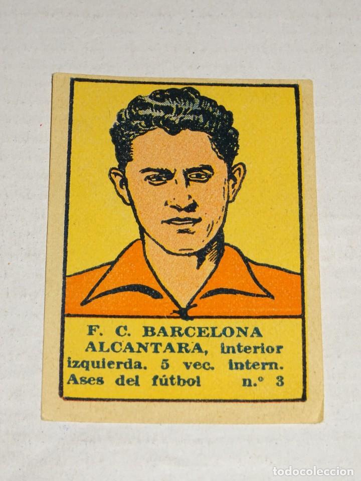 Cromos de F&uacute;tbol: CROMO FC BARCELONA - PAULINO ALCANTARA - ASES DE FUTBOL N.3 - BUEN ESTADO