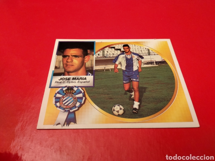 Figurine di Calcio: JOSE MARIA ESPA&Ntilde;OL FICHAJE COLOCA 34 EDICIONES ESTE 1994 1995 9495 NUNCA PEGADO CROMO FUTBOL