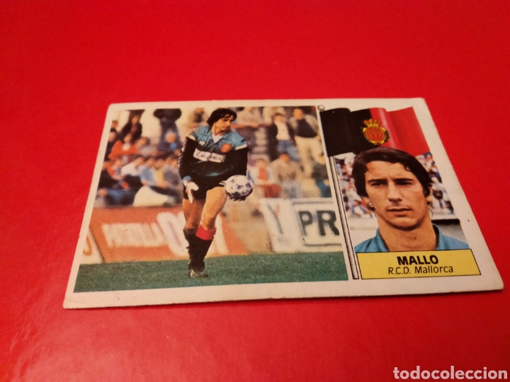 Fu&szlig;ball-Sticker: MALLO REAL MALLORCA EDICIONES ESTE 1986 1987 86 87 NUNCA PEGADO CROMO FUTBOL