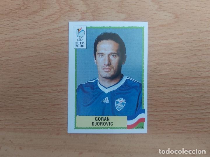 Fu&szlig;ball-Sticker: CROMO FUTBOL EURO 2000 EDITORIAL PANINI 215.DJOROVIC-YUGOSLAVIA-NUNCA PEGADO