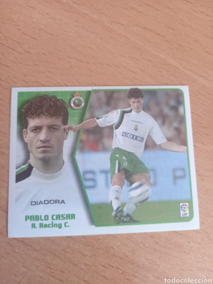 Cromos de Futebol: Pablo Casar Racing de Santander liga 2005 2006 05 06 ediciones este