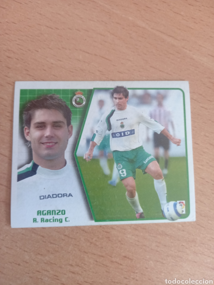 Fu&szlig;ball-Sticker: Aganzo Racing de Santander liga 2005 2006 05 06 ediciones este