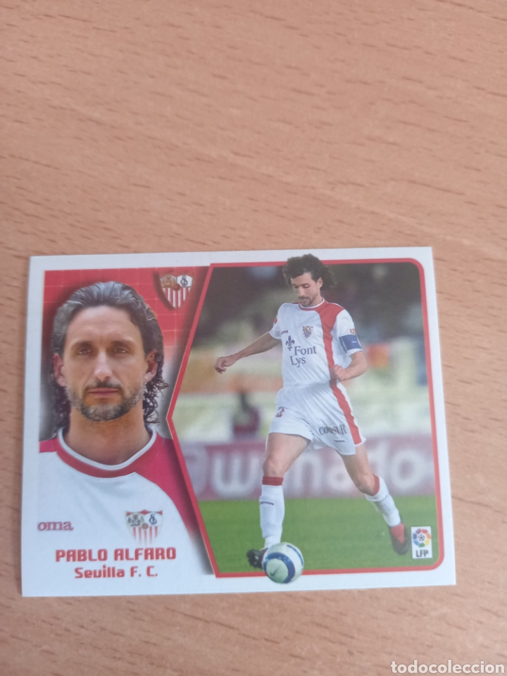 Figurine di Calcio: Pablo Alfaro Sevilla liga 2005 2006 05 06 ediciones este