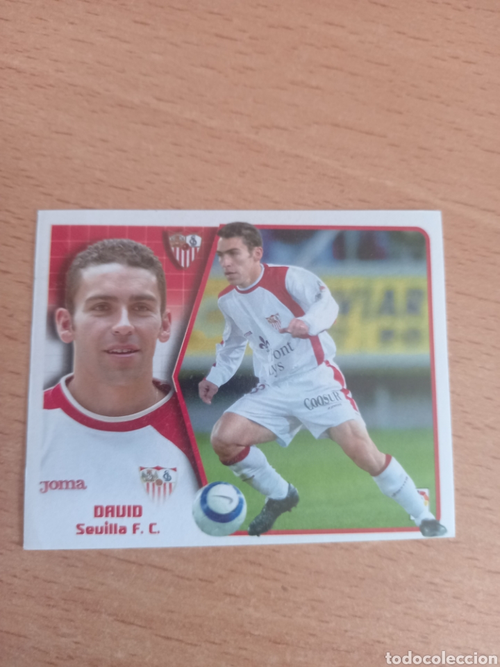 Figurine di Calcio: David Sevilla liga 2005 2006 05 06 ediciones este