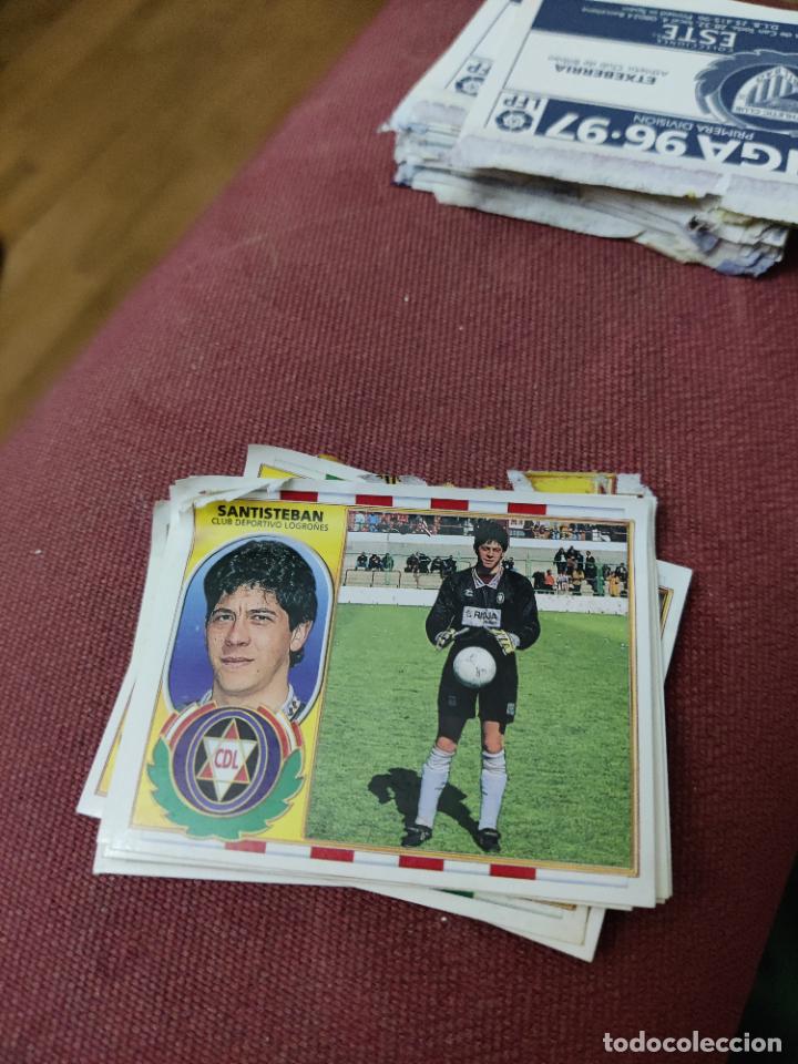 Cromos de f&uacute;tbol: logro&ntilde;es santiesteban ventanilla 1996 96 97 liga este - Foto 1