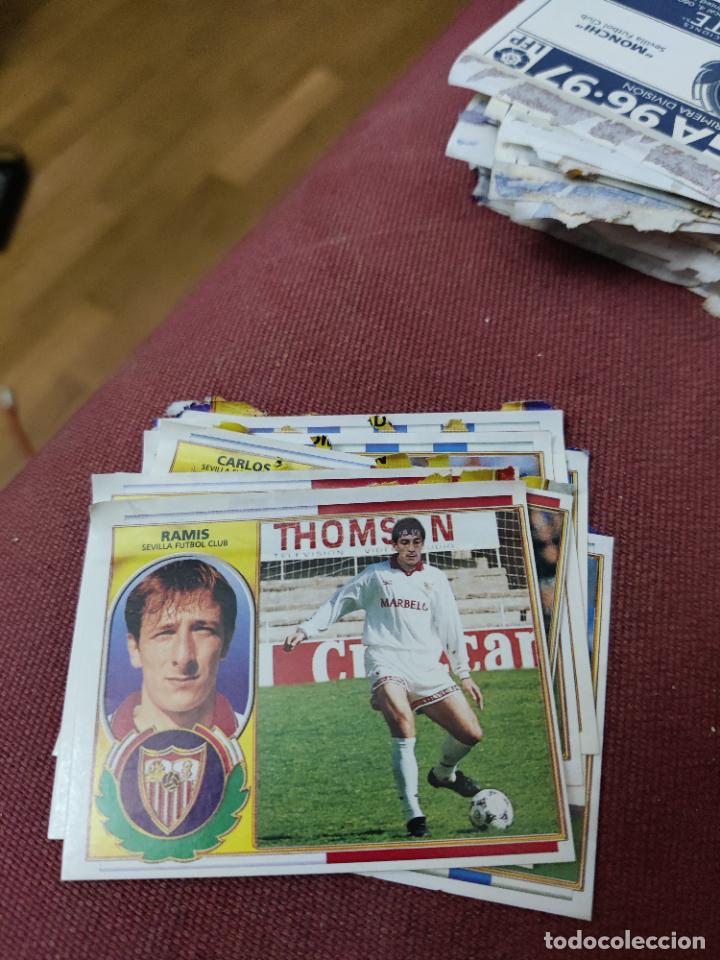 Cromos de f&uacute;tbol: ramis sevilla ventanilla 1996 96 97 liga este 1997 - Foto 1