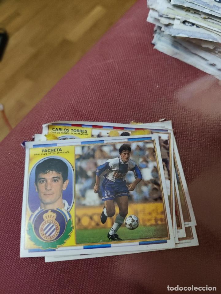 Cromos de f&uacute;tbol: pacheta espa&ntilde;ol ventanilla 1996 96 97 liga este 1997 - Foto 1