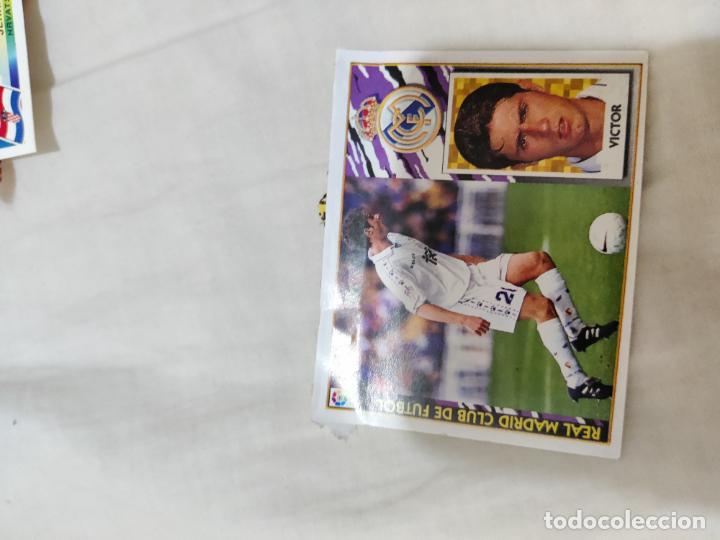 Cromos de f&uacute;tbol: victor real madrid este 1997 1998 ventanilla 97 98 - Foto 1