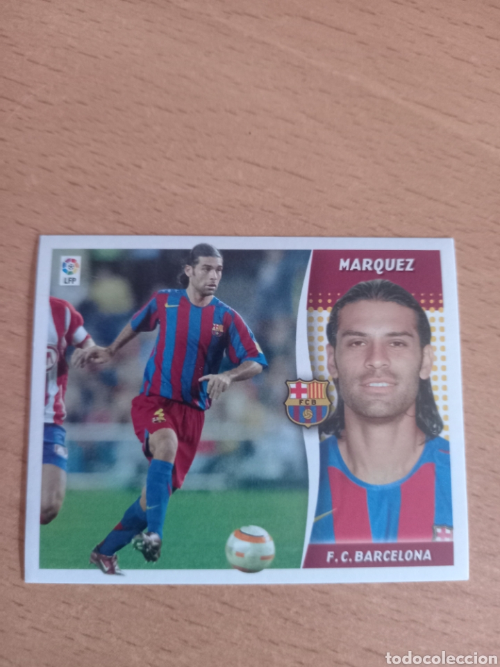Figurine di Calcio: M&aacute;rquez Barcelona liga 2006 2007 06 07 ediciones este