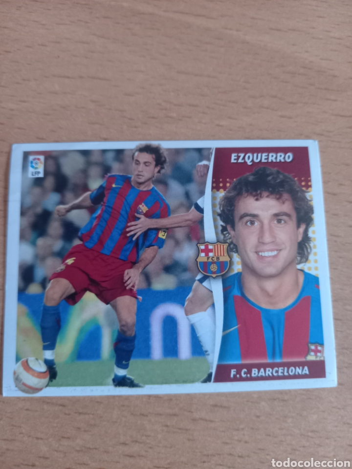 Cartes &agrave; collectionner de Football: Ezquerro Barcelona liga 2006 2007 06 07 ediciones este