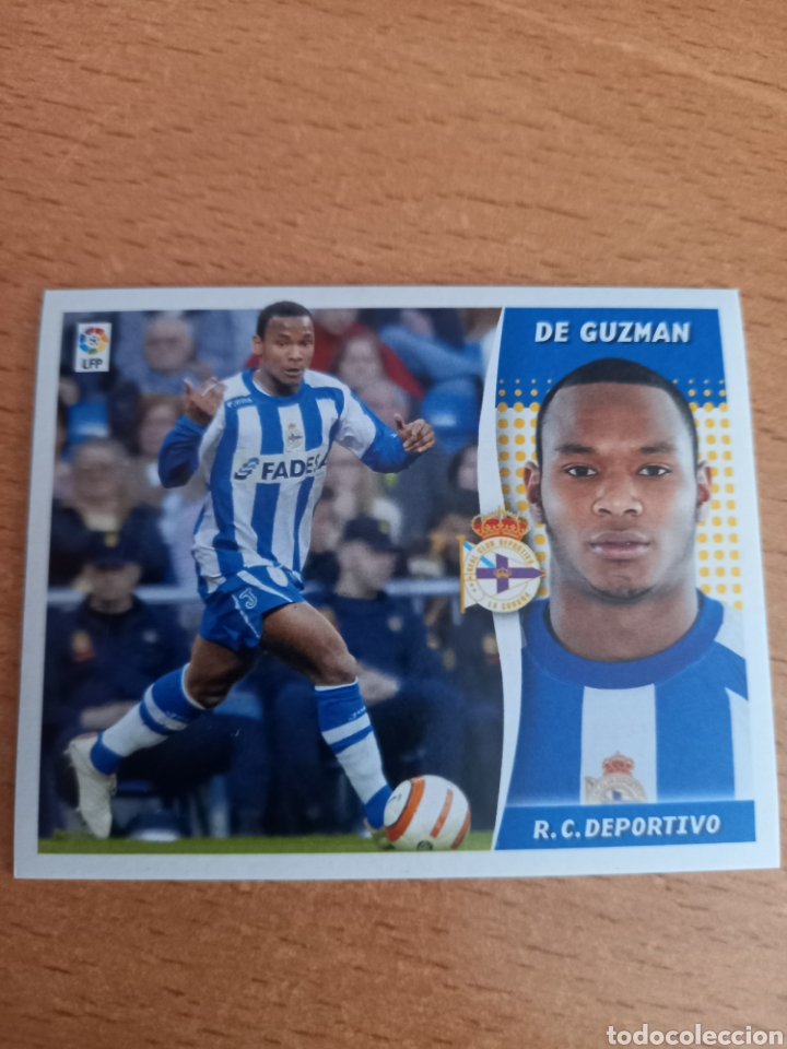 Cromos de Futebol: De Guzm&aacute;n Deportivo de la Coru&ntilde;a liga 2006 2007 06 07 ediciones este