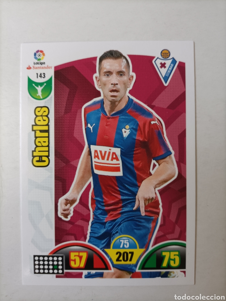 Cromos de f&uacute;tbol: Charles. Eibar. Adrenalyn 2017/18 - Foto 1