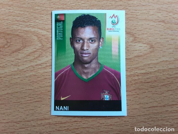 Cromos de f&uacute;tbol: CROMO FUTBOL EURO 2008 PANINI 117.NANI-PORTUGAL-NUNCA PEGADO-TRASERA MADE IN ITALY