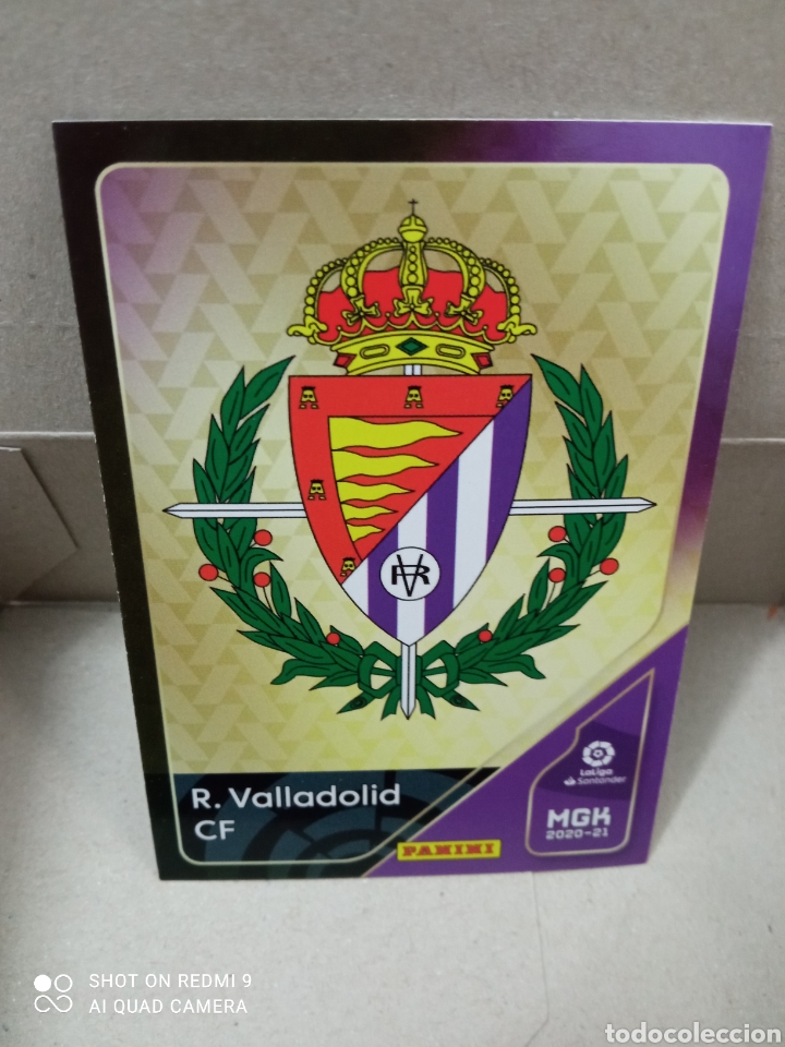 Fu&szlig;ball-Sticker: MEGACRACKS 2020 2021 307 R. VALLADOLID CF MGK 20 21