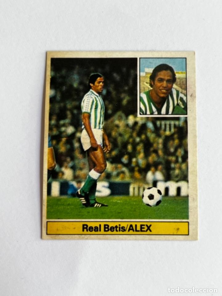 Cromos de f&uacute;tbol: 35. CROMO ESTE DESPEGADO 1981-1982 ALEX - Foto 1