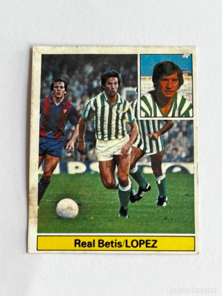 Cromos de f&uacute;tbol: 35. CROMO ESTE DESPEGADO 1981-1982 L&Oacute;PEZ - Foto 1