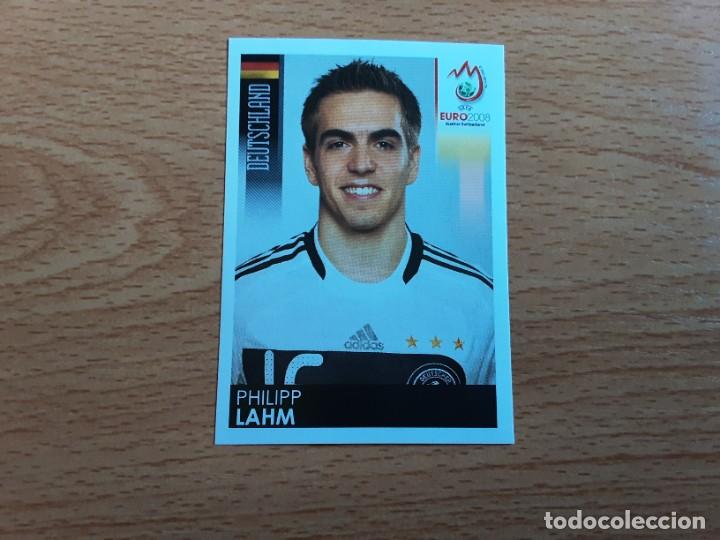 Football Stickers: CROMO FUTBOL EURO 2008 PANINI 214.LAHM-ALEMANIA-NUNCA PEGADO-TRASERA MADE IN ITALY