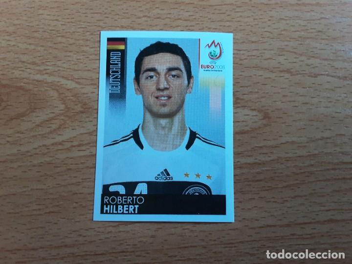 Fu&szlig;ball-Sticker: CROMO FUTBOL EURO 2008 PANINI 219.HILBERT-ALEMANIA-NUNCA PEGADO-TRASERA MADE IN ITALY