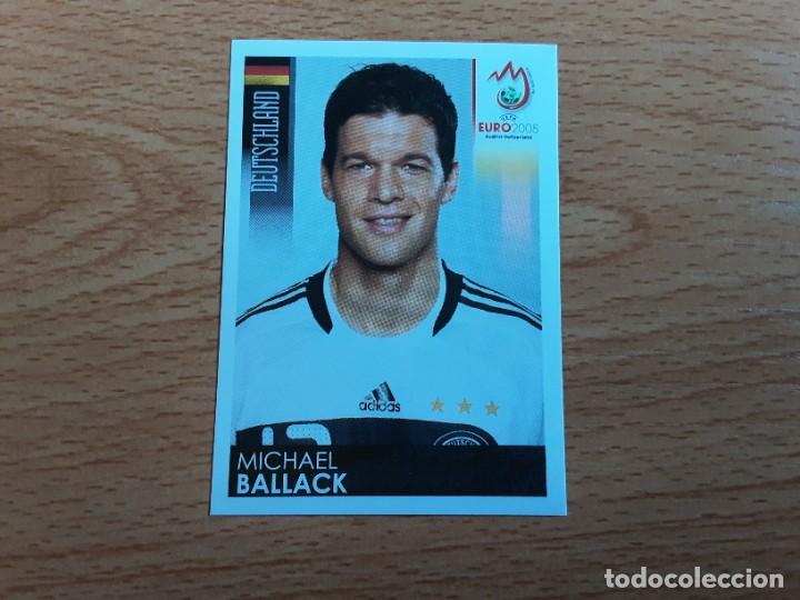 Cromos de f&uacute;tbol: CROMO FUTBOL EURO 2008 PANINI 221.BALLACK-ALEMANIA-NUNCA PEGADO-TRASERA MADE IN ITALY