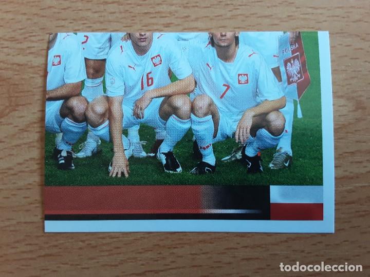 Fu&szlig;ball-Sticker: CROMO FUTBOL EURO 2008 PANINI 232.ALINEACION-POLONIA-NUNCA PEGADO-TRASERA MADE IN ITALY