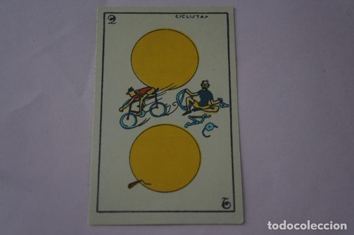Cromos de f&uacute;tbol: CROMO DE CICLISTAS SIN PEGAR N&ordm; 38 A&Ntilde;O 1930 BARAJA CINE MANUAL DEL GATO FELIZ