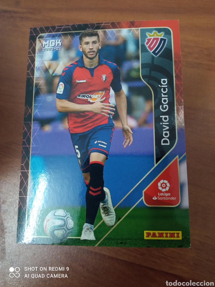 Cromos de f&uacute;tbol: MEGACRACKS 2020 2021 239 DAVID GARCIA MGK 20 21