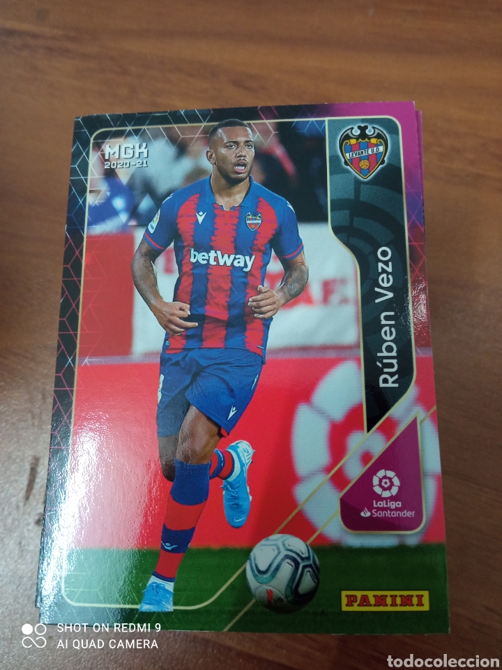 Cromos de f&uacute;tbol: MEGACRACKS 2020 2021 205 RUBEN VEZO MGK 20 21