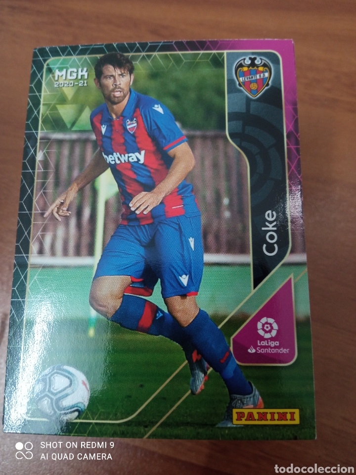 Cromos de f&uacute;tbol: MEGACRACKS 2020 2021 203 COKE MGK 20 21