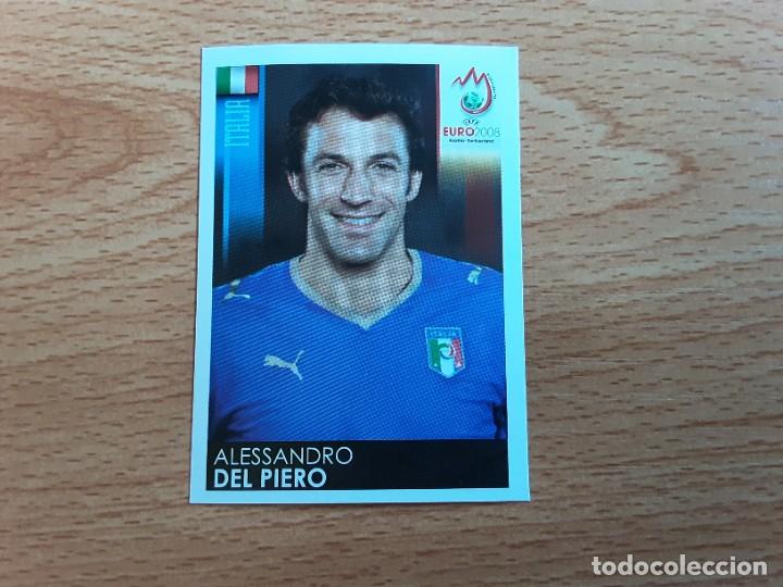 Fu&szlig;ball-Sticker: CROMO FUTBOL EURO 2008 PANINI 303.DEL PIERO-ITALIA-NUNCA PEGADO-TRASERA MADE IN ITALY