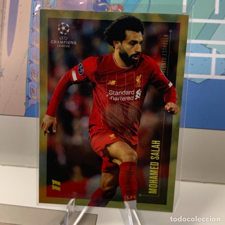 Fu&szlig;ball-Sticker: SALAH - 11 - LIVERPOOL - TOPPS UCL DESIGNED BY LEO MESSI 2021 2022 - NUEVA