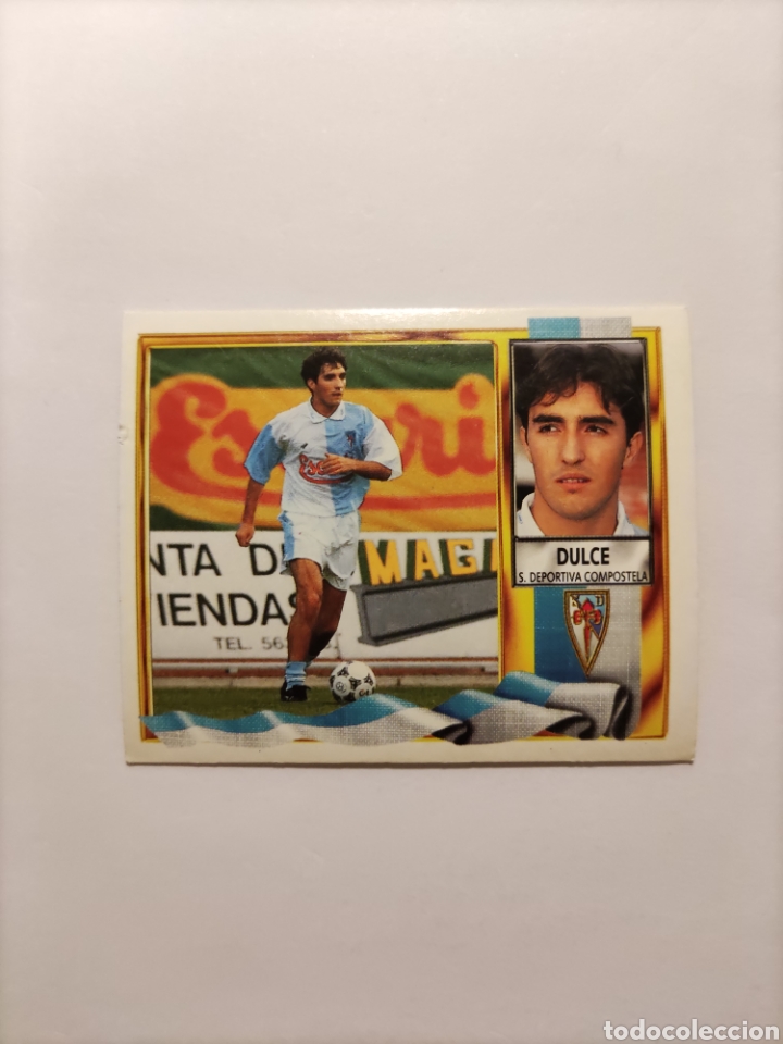 Cromos de Futebol: DULCE COMPOSTELA FICHAJE 18 LIGA ESTE 1995/96 95 96 NUEVO SIN PEGAR