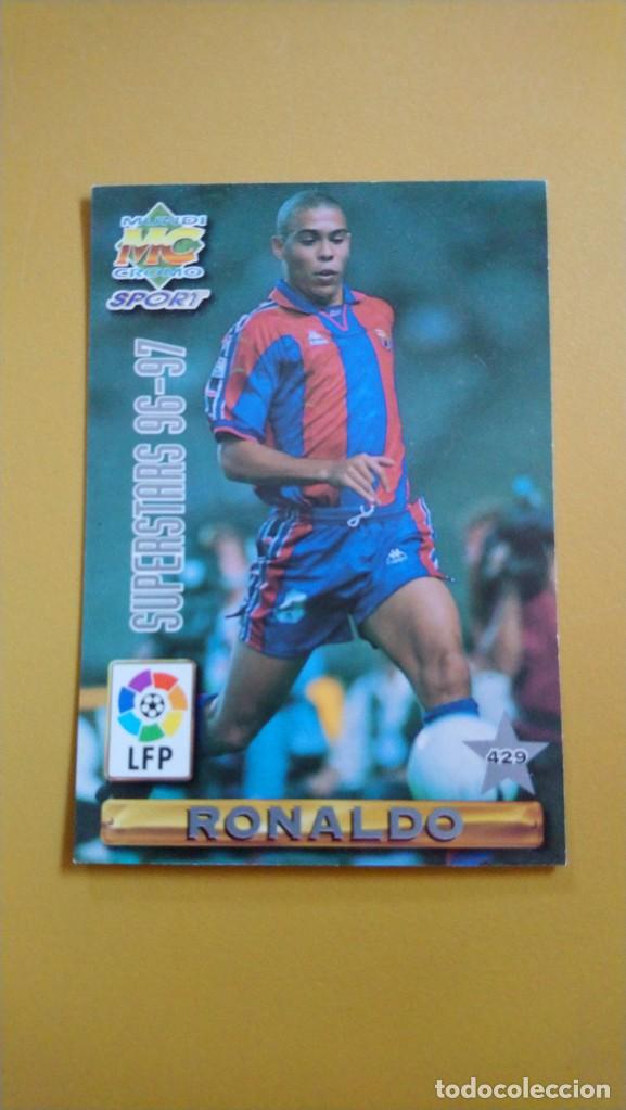 Cromos de f&uacute;tbol: ronaldo - giovanni 1996 97 - Foto 1