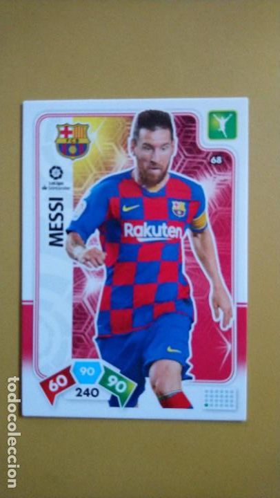 Cromos de f&uacute;tbol: messi 19 20 adrenalyn - Foto 1