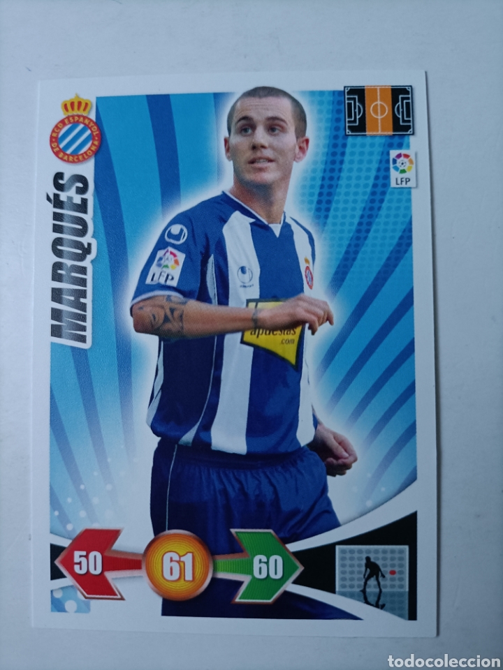Cromos de f&uacute;tbol: Marqu&eacute;s. Espanyol. Adrenalyn 2009/10 - Foto 1